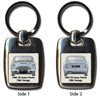 Aston Martin DB6 Vantage 1965-70 Keyring 5